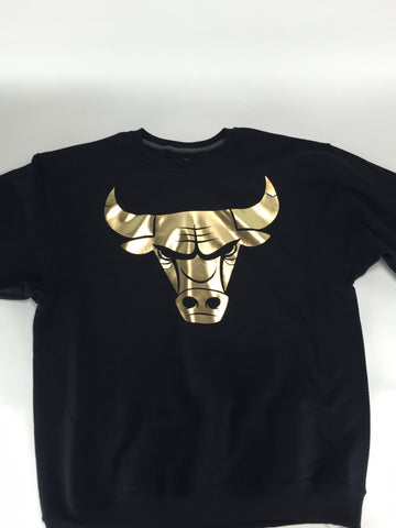 Bulls Blk/Gold T-shirt - HatsbyWill
 - 1