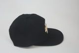 San fran gold logo all black Snapback - HatsbyWill
 - 3