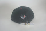Texans black logo brim Snapback - HatsbyWill
 - 3