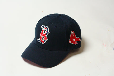 Boston Red sox navy blue dad hat - HatsbyWill
 - 1