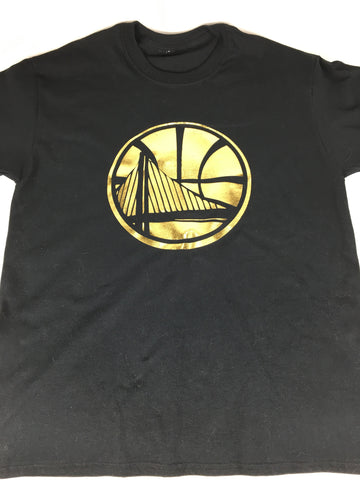 Golden state gold/blk T-shirt - HatsbyWill
 - 1