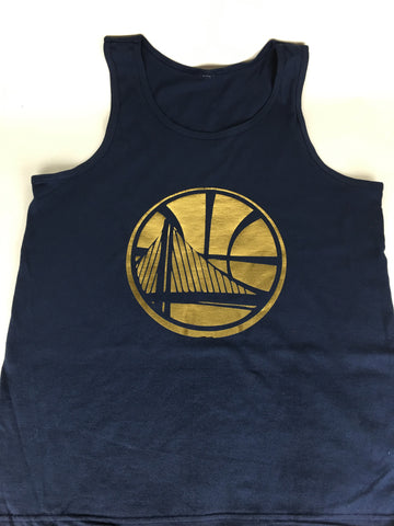 Golden State Navy/Gold Tank top - HatsbyWill
