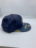 Rams Navy blue/gold logo brim hat